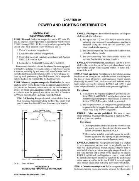 CHAPTER 39 POWER AND LIGHTING 